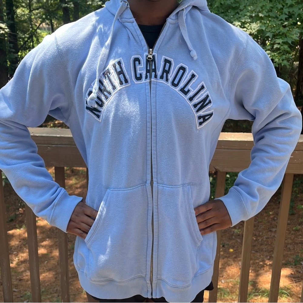 Vintage Light Blue UNC Hoodie